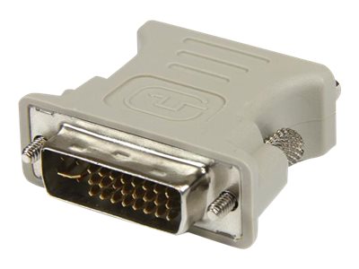 Startech Dvi To Vga Cable Adapter - Dvi (M) To Vga (F) - 1 Pack - Male Dvi To Female Vga (Dvivgamf) - Vga-Adapter - Dvi-I (Han) Til Hd-15 (Vga) (Hun)