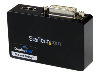 Startech.Com Usb 3.0 Auf Hdmi / Dvi Adapter - Max. Bildauflösung 2048X1152 - Externe Video Und Grafikkarte - Adapter Für Zwei Erweiterte Monitore - U