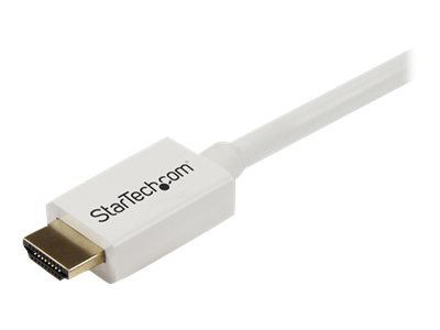 Startech.Com 7M Cl3 High-Speed-Hdmi-Kabel Zur Installation In Wänden (St/St) - Weiß, 7 M, Hdmi Typ A (Standard), Hdmi Typ A (Standard), 3D, 10,2 Gbit