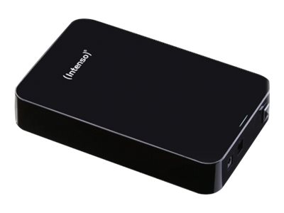 Intenso Memory Center - Harddisk - 6 Tb - Ekstern (Stationær) - 3.5" - Usb 3.0 - 5400 Rpm - Buffer: 32 Mb - Sort