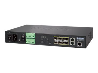 Planet Mgsd-10080F, Managed, L2+, Vollduplex, Rack-Einbau, 1U