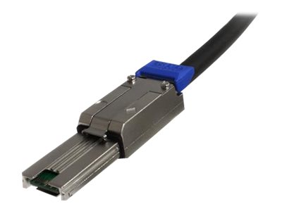 Startech 3M External Mini Sas Cable - Serial Attached Scsi Sff-8088 To Sff-8088 - 2X Sff-8088 (M) - Taa Compliant - 3 Meter, Black (Isas88883) - Sas