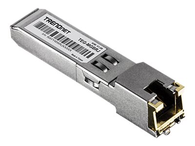 Trendnet Teg Mgbrj - Version V1.0R - Sfp (Mini-Gbic) Transceiver-Modul - 1Gbe - 1000Base-T - Rj-45 - Bis Zu 100 M - Taa-Konform