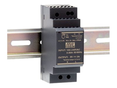 Mean Well Dis-H30-24 - Strømforsyning (Monterbar På Din Rail) - 30 Watt - For Dis 100G-5Psw