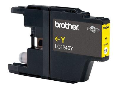 Brother Lc1240y - Gul - Original - Blækpatron - For Brother Dcp-J525w, Dcp-J725dw, Dcp-J925dw