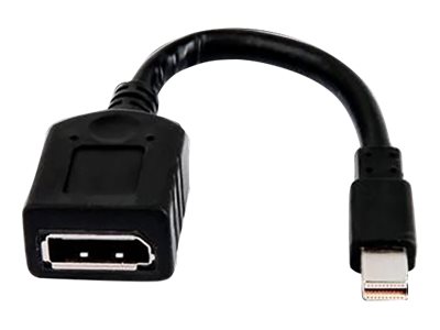 Hp Single Minidp-Auf-Dp-Adapter-Kabel, Displayport, Mini Displayport, Weiblich, Männlich, Schwarz, 90 G