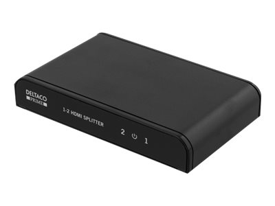 Deltaco Prime Hdmi-245 - Video-/Audiosplitter - 2 X Hdmi - Tischgerät