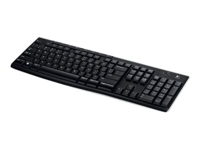 Logitech Wireless Keyboard K270 - Tastatur - Trådløs - 2.4 Ghz - Qwerty - Hollandsk