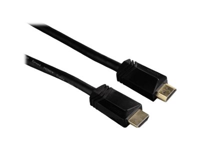 Hama High Speed - Hdmi-Kabel Med Ethernet - Hdmi Han Til Hdmi Han - 3 M - Afskærmet - Sort