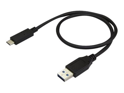 Startech.Com Usb-A Auf Usb-C Kabel - St/St - 0,5M - Usb 3.1(10Gbit/S), 0,5 M, Usb A, Usb C, Usb 3.2 Gen 2 (3.1 Gen 2), 10000 Mbit/S, Schwarz