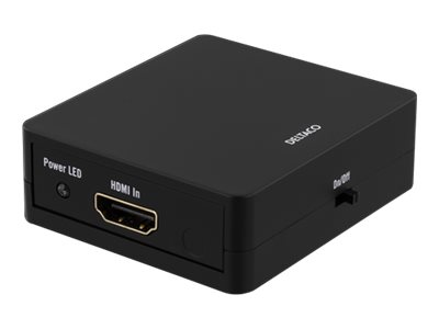 Deltaco Hdmi-7050 - Video-/Audiosplitter - 2 X Hdmi - Tischgerät
