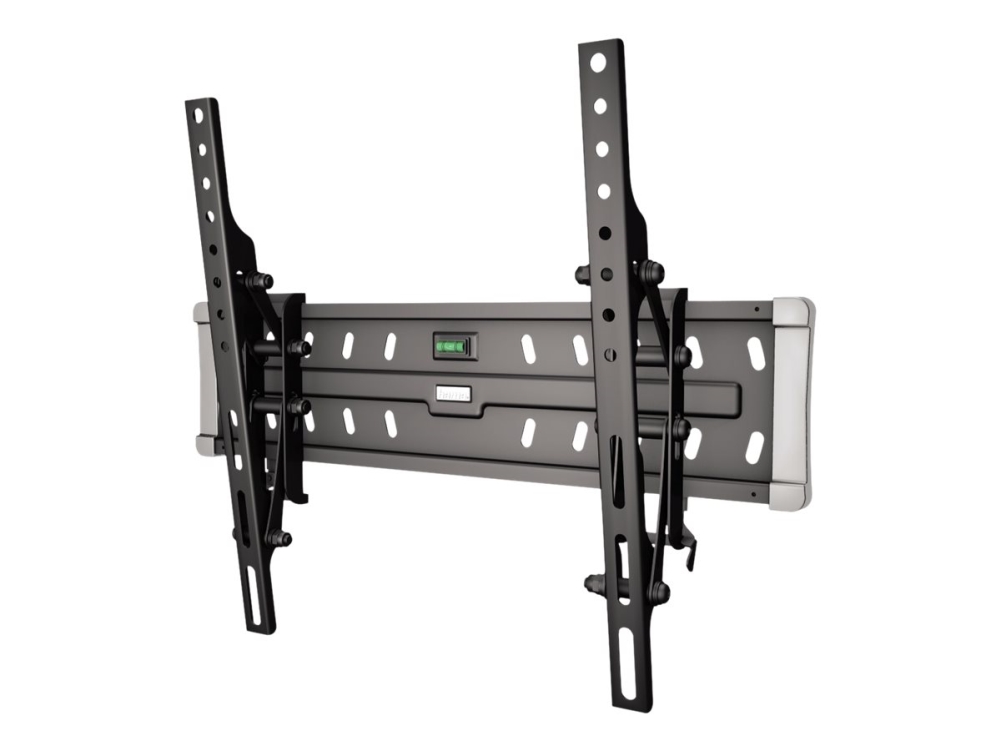 Hama Tilt Tv Wall Bracket, Premium - Beslag - For Tv - Aluminium, Stål, Krombelagt Plastik - Sort - Skærmstørrelse: 32"-65" - Vægmonterbar