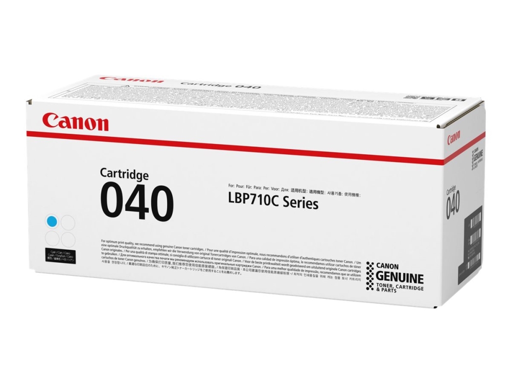 Canon 040 - Cyan - Original - Tonerpatron - For Imageclass Lbp712cdn