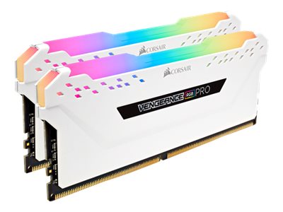 Corsair Vengeance Cmw16gx4m2c3000c15w, 16 Gb, 2 X 8 Gb, Ddr4, 3000 Mhz, 288-Pin Dimm