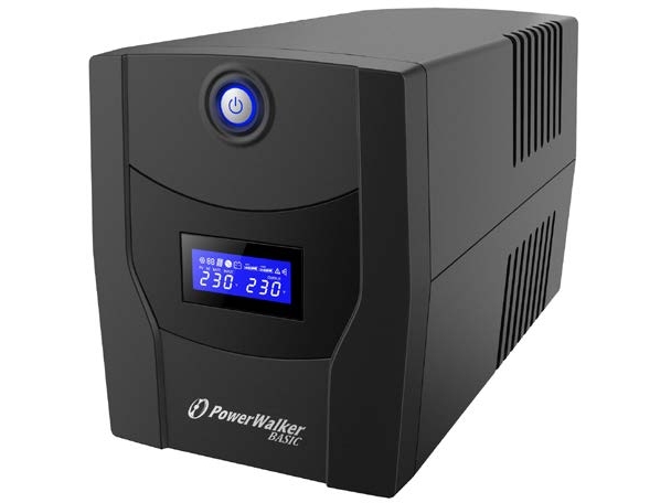 Powerwalker Vi 600 Stl, Interaktivt Indgangsstik, 0,6 Kva, 360 W, Sinus, 162 V, 290 V