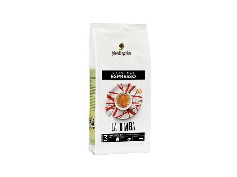 Kaffe I Bønner Johan & Nyström Espresso La Bomba 500 G