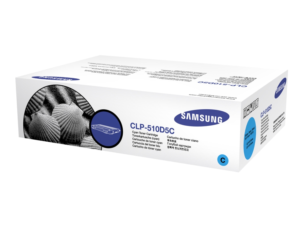 Samsung Clp-510D5c - Cyan - Original - Tonerpatron - For Clp-510, 510N
