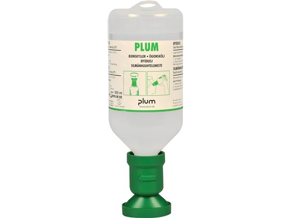 Augenspülflasche Mit Augenbecher Sterile 0,9%Ige Natriumchloridlösung Leichte Und Einfach Zu Handhabende Flasche Mit 500Ml Für Den Einmaligen Gebrauc