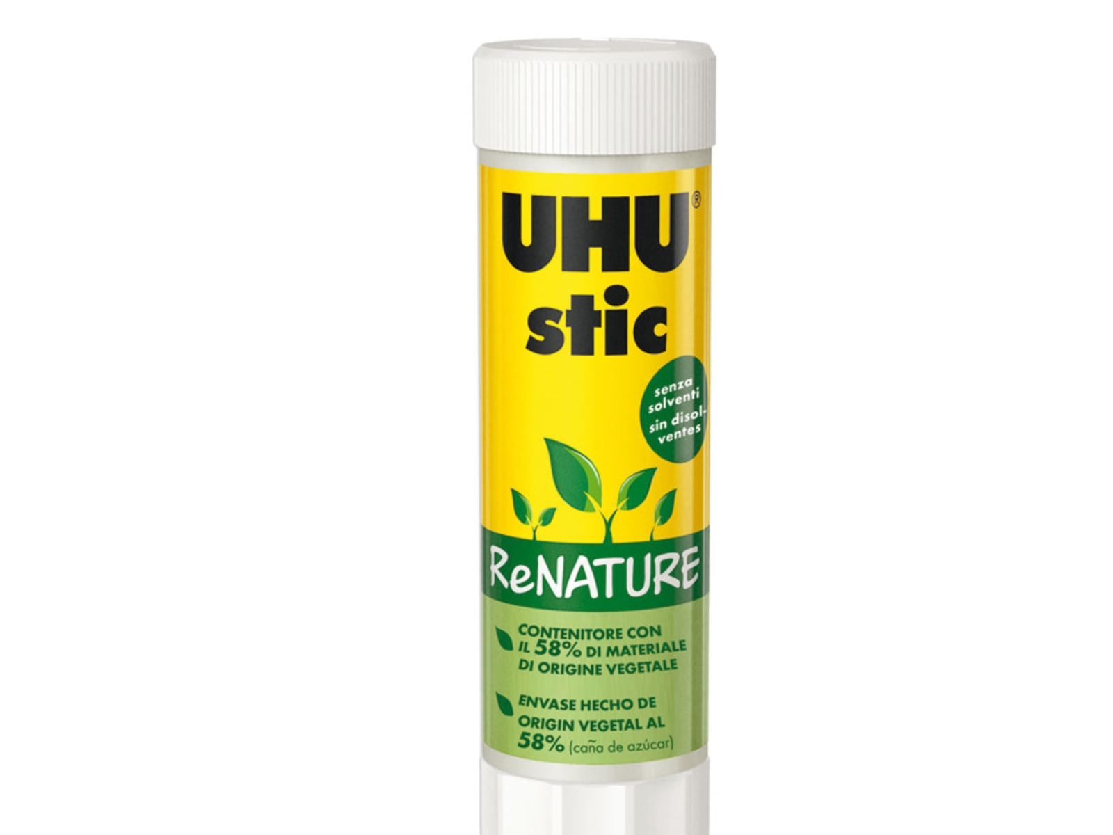 UHU limstift 21 gram, plantebaseret emballage