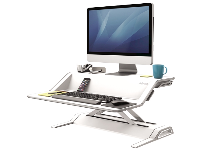 Fellowes Lotus, Vit, 10 - 442 mm, 15,8 kg, 2,2 kg, 13,6 kg, Kina | Skrivbord för kontor | GameStuff