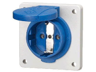 MENNEKES 11031, Blå, Hvid, IP54, 230 V, 16 A