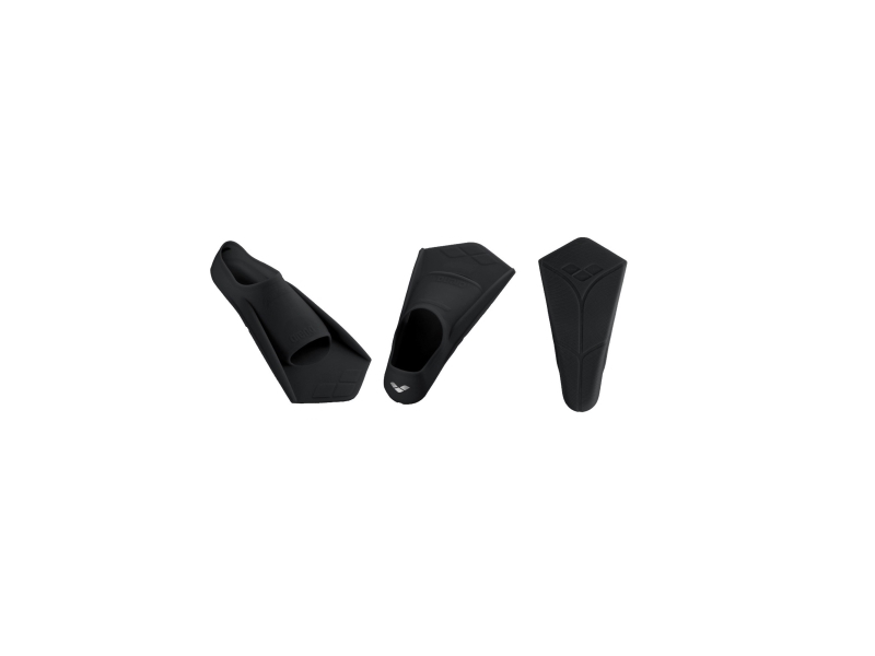 Arena Powerfin Fin, Split Finner, Sort, Silikone, Fuld Fod, 39-40, 6-7