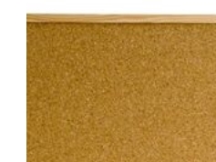 Schautafel Kork 40X60cm Mit Holzrahmen