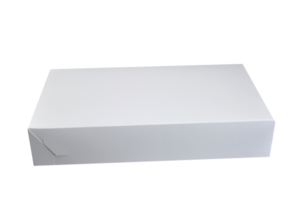 Kuchenbox Zum Falten Nr. 5 L380xb230xh70 Mm Karton Weiß, 250 Stk/Krt