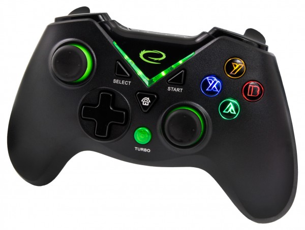 Esperanza Major – Gamepad – 12 Tasten – Kabellos – Bluetooth – Schwarz – Für Pc, Sony Playstation 3, Microsoft Xbox One