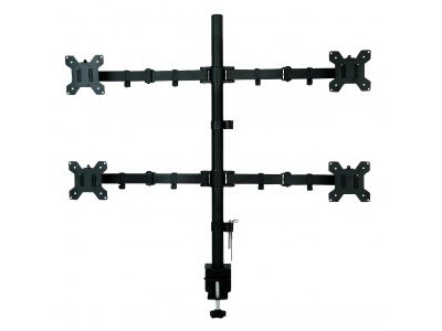 Halterung Für 4 Led/Lcd-Monitore 13-27" L-04N