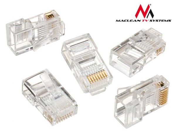 Maclean Mctv-663 Maclean Mctv-663 100X Rj45 8P8c Modulinio Galo Kištuko Jungtis