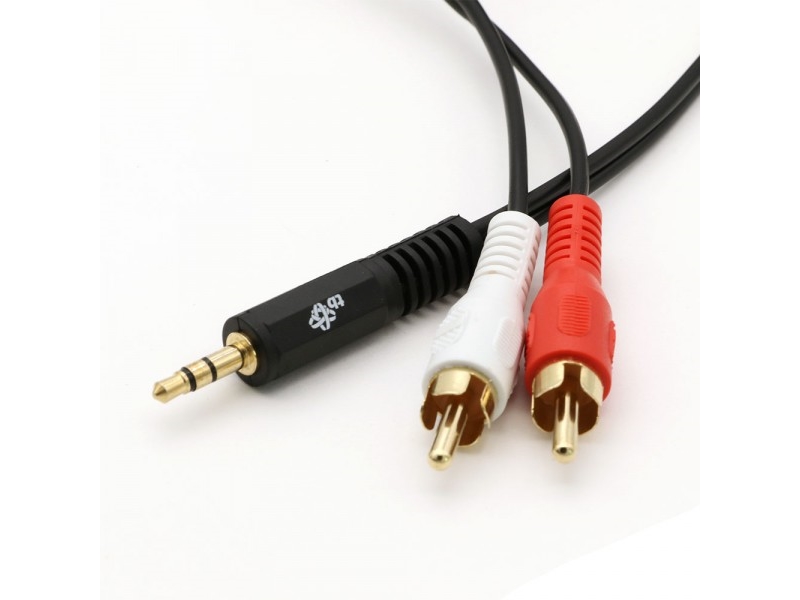 Cable 3.5Mm Minijack - 2X Rca M/M (Chinch) 1.5M