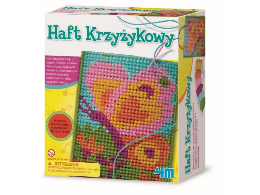 4M Girl Craft - Let-at-gå-til Hæklekunst - Fra 8 år.