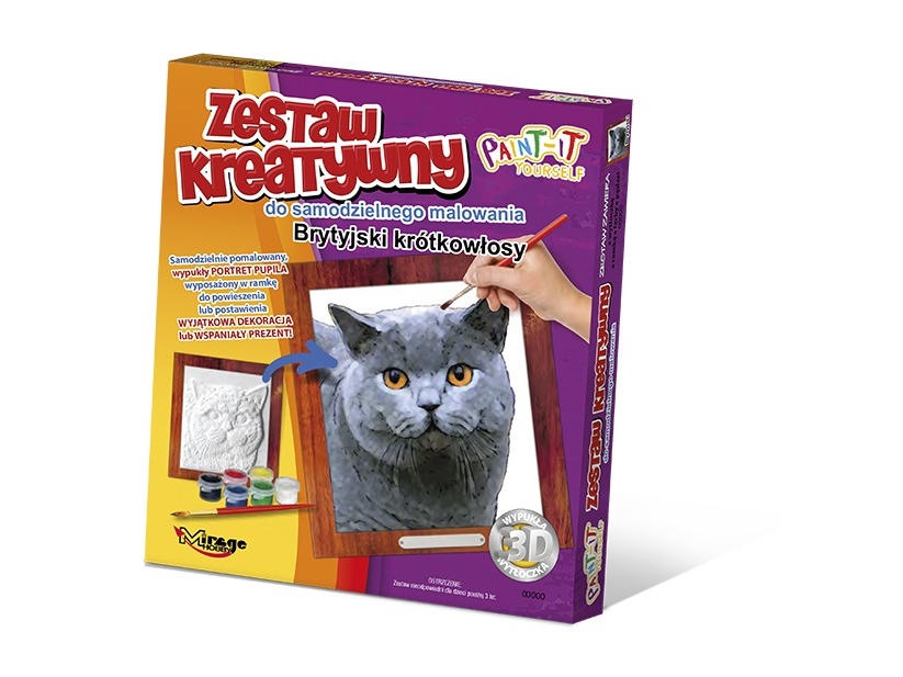 Mirage Cat British Paint Set 62001