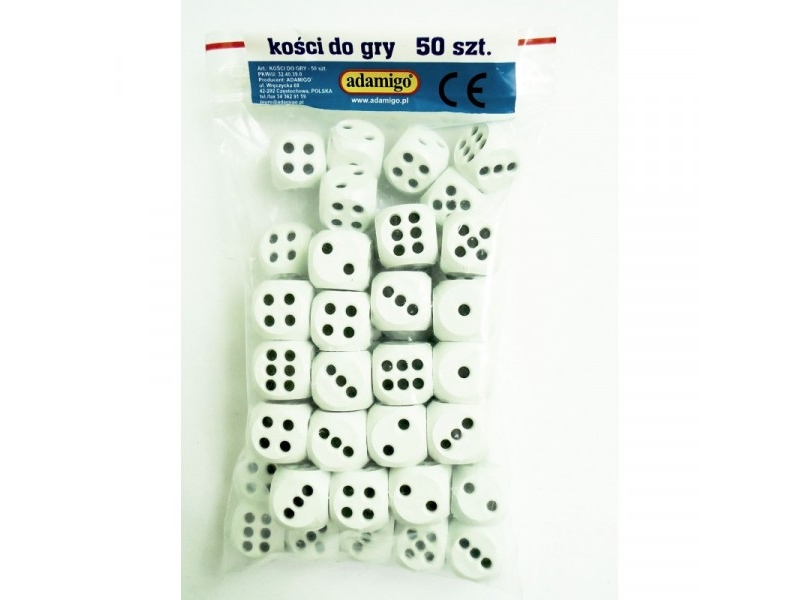 Spillebrikker Til Brætspil 50 Stk. - G-6410