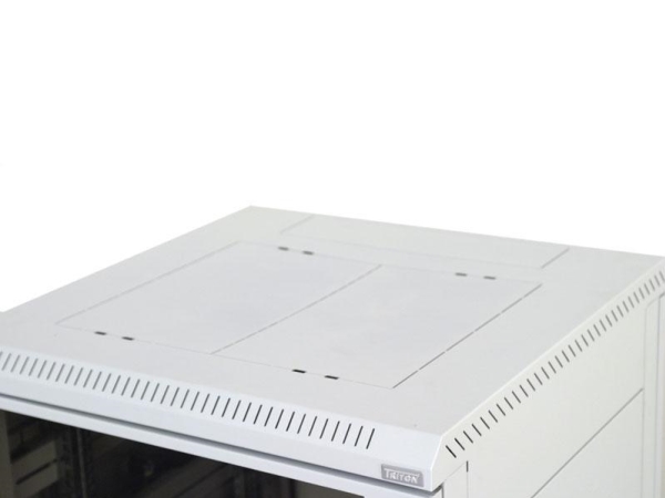 Triton 19" Rack 37U/ 800X1000 Glastür, Fritstående Reol, 400 Kg, 100,4 Kg, Grå