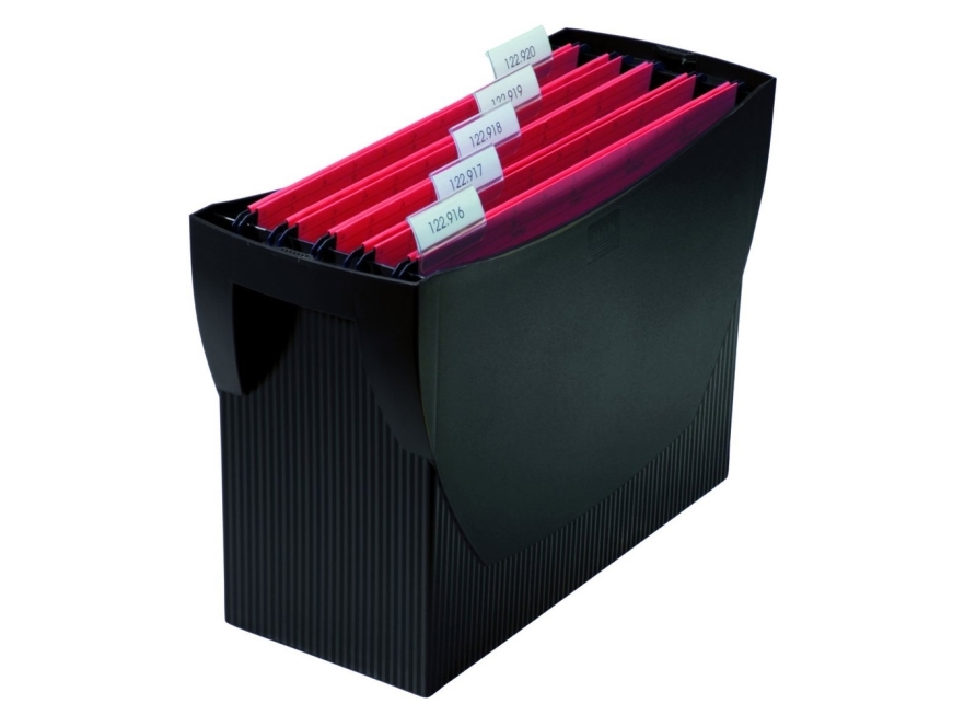 HAN SWING, Svart | Arkivering - Arkiv box/mappar - Förvaringslåda för hängmappar | GameStuff