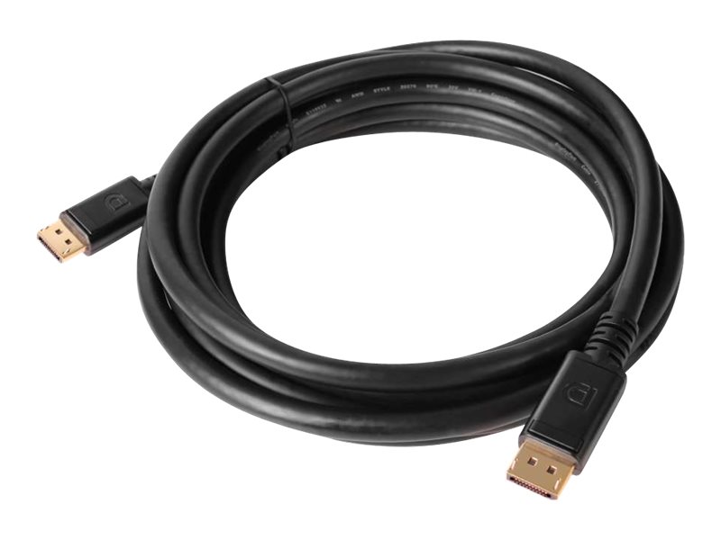 Club 3D - Displayport Kabel - Displayport (Han) Til Displayport (Han) - Displayport 1.4 - 4 M - Sort