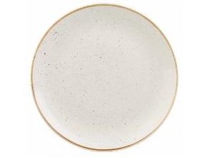 Tallerken Coupe Stonecast Ø28.8 Cm Porcelæn Vanilje,12 Stk/Krt