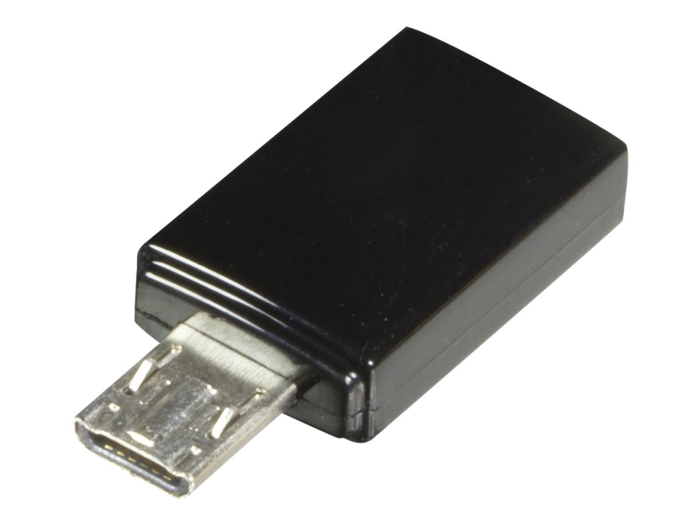 Deltaco Glx 317 Adapter För Video / Ljud Mikro Usb Typ B Hona Till 11 Stifts Micro Usb Hane Svart För Samsung Galaxy S Iii
