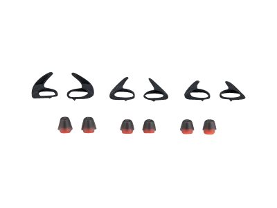 Jabra Evolve 75E-Zubehörpaket, Ohrstöpsel, Gel, Schwarz, Rot