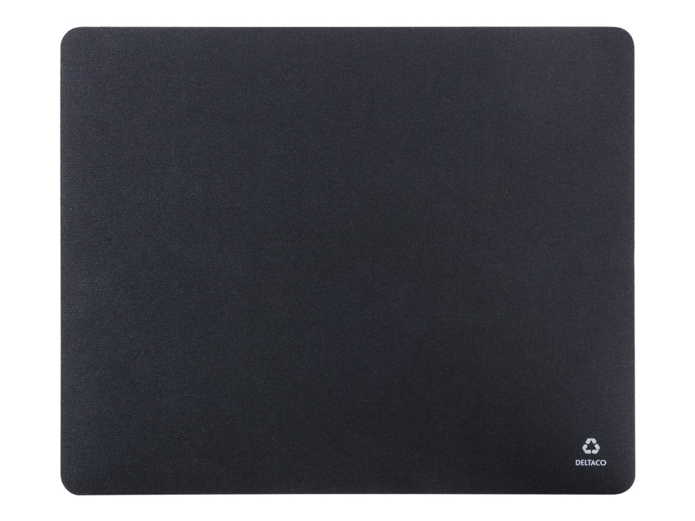 DELTACO Recycled mousepad, from recycled PET-bottles and nature rubber