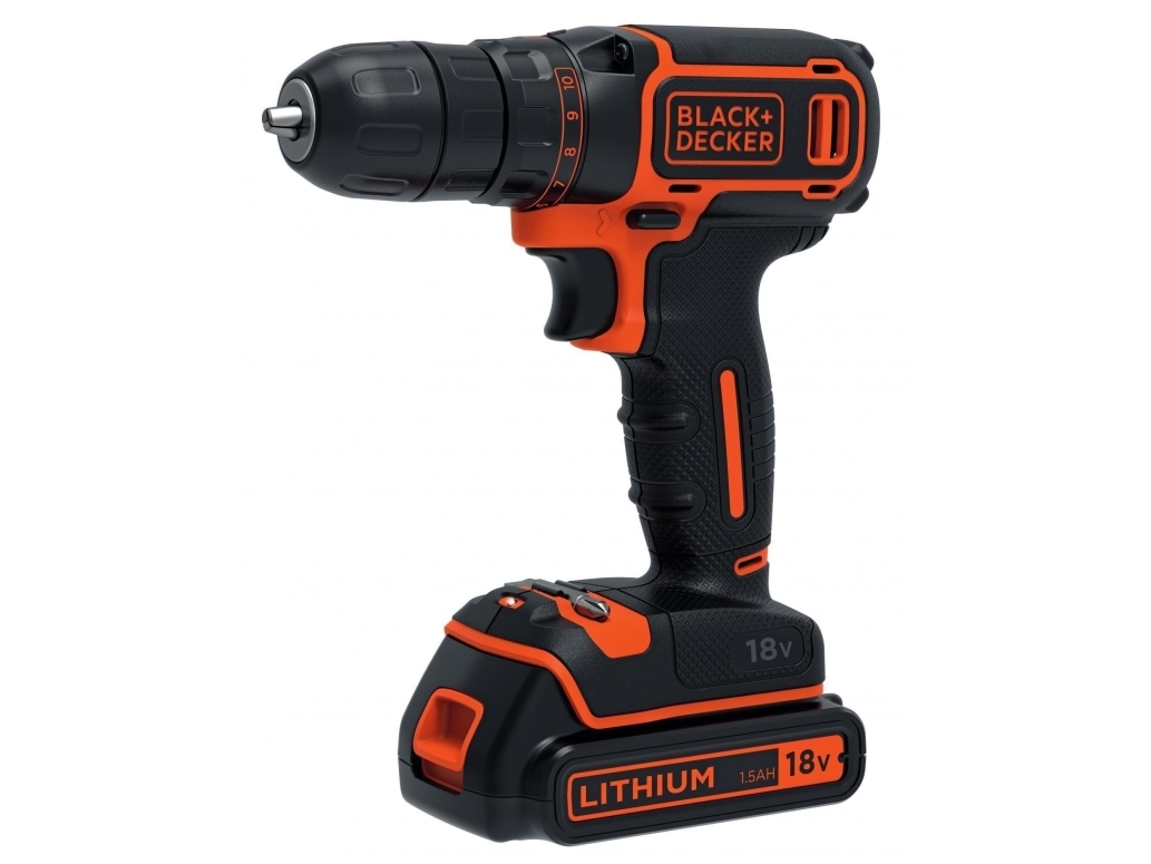 Black & Decker Bdcd18 Pistolgreb Boremaskine 650 Rpm 650 Rpm