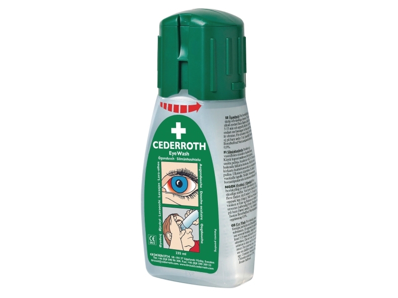 Øjenskyl 235 ml lommeformat | Kläder & Säkerhet - Säkerhetsutrustning - Första hjälpen | GameStuff