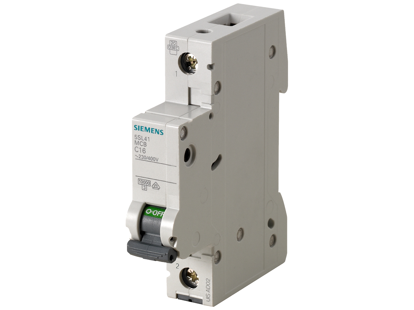 Siemens 5Sl4103-6, Typ B, Ip20, 250/440 V