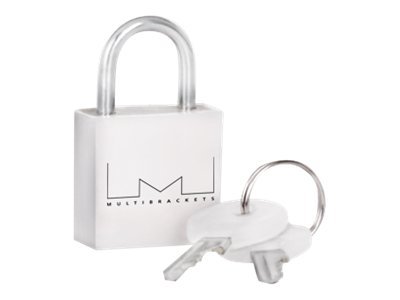 Multibrackets M Anti-theft Mini - Stöldskyddslås - vit | Huset - Säkerhet & Larm - Hänglås | GameStuff