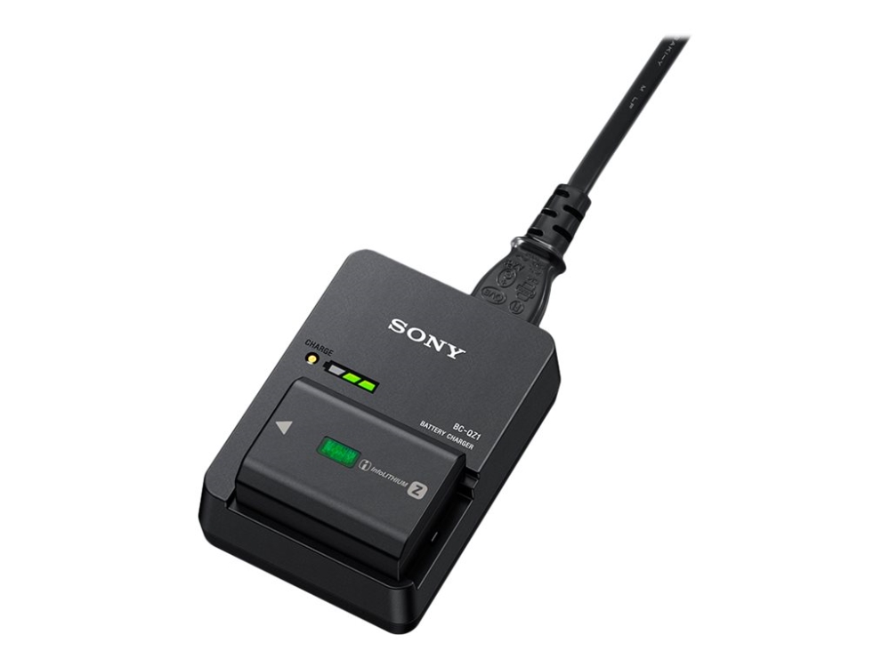 Sony BC-QZ1 - Batterioplader/strømadapter - 1 x batterier lader op - for NP-FZ100  a ZV-E1  a1 ILCE-1  a7 IV ILCE-7M4, ILCE-7M4K  a9 III ILCE-9M3