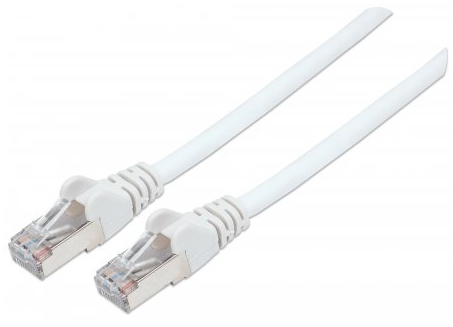 Intellinet 741354, 0,5 M, Cat7, S/Ftp (S-Stp), Rj-45, Rj-45, Hvid