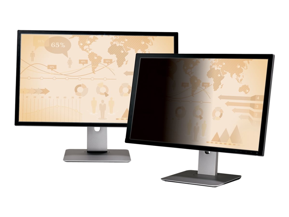 3M Blickschutzfilter Für 23" Breitbild-Monitor, 58,4 Cm (23 Zoll), 16:9, Monitor, Rahmenloser Blickschutzfilter, Anti-Glanz