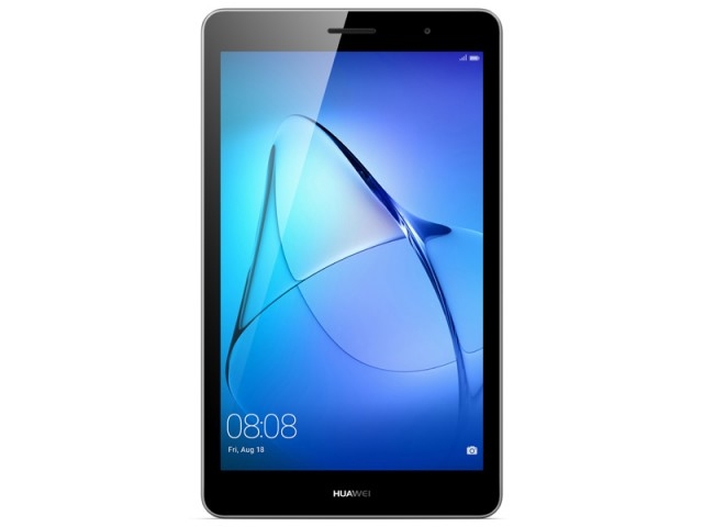 Huawei MediaPad T3, 17,8 cm (7), 1024 x 600 pixlar, 8 GB, 3G, Android 7.0, Svart, Grå